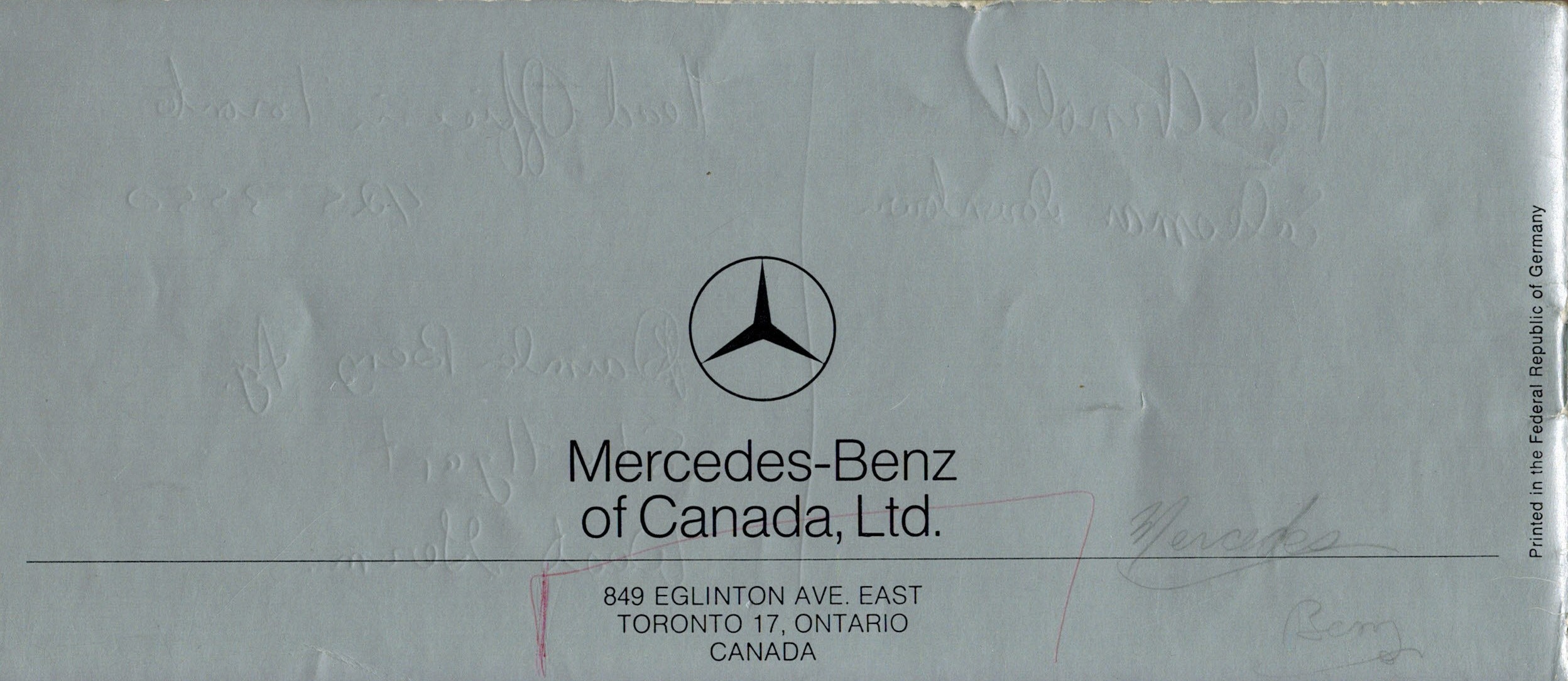 The Old Car Manual Project Brochure Collection